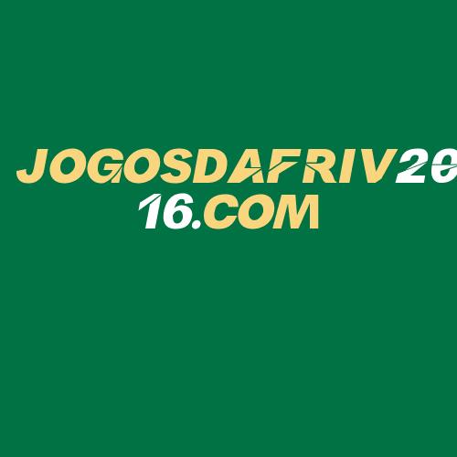 Logo da JOGOSDAFRIV2016